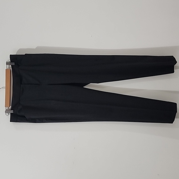 Lafayette 148 Irving Straight Leg Stretch Wool Blend Pants - Picture 2 of 14